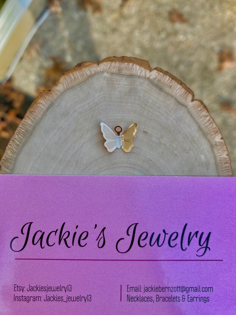 Gold Butterfly Earrings