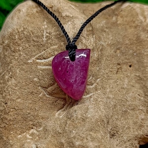 Natural Ruby Pendant Necklace: July Birthstone Jewelry