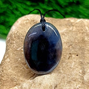 Authentic Natural Star Blue Sapphire Necklace, Blue Sapphire Necklace, Blue Sapphire Pendant, Men&#39;s Necklace Birthday Gift Christmas Gift
