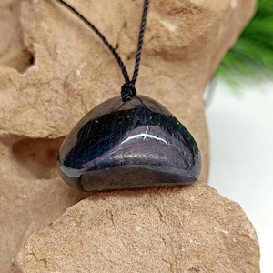 Authentic Natural Star Blue Sapphire Necklace, Blue Sapphire Necklace, Blue Sapphire Pendant, Men&#39;s Necklace Birthday Gift Christmas Gift