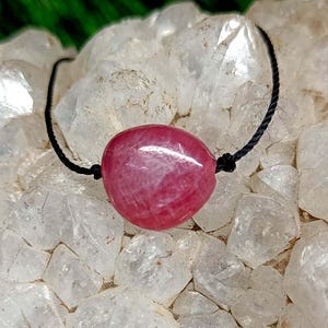Natural Ruby Pendant Necklace: July Birthstone Jewelry Gift