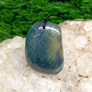Authentic Natural Blue Sapphire Necklace, Blue Sapphire Necklace, Blue Sapphire Pendant, Men&#39;s Necklace Birthday Gift Christmas Gift