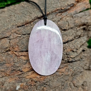 Kunzite Gemstone Necklace, Kunzite Necklace, Natural Pink Kunzite Pendant, Kunzite Jewelry, Handmade Pendant, Gifts For Her,
