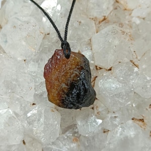 Raw Tourmaline Crystal Necklace ,Root Chakra Pendant Best Gift For Brother ,Mens Gift Idea ,Healing Stone Necklaces, Gift For Wife,