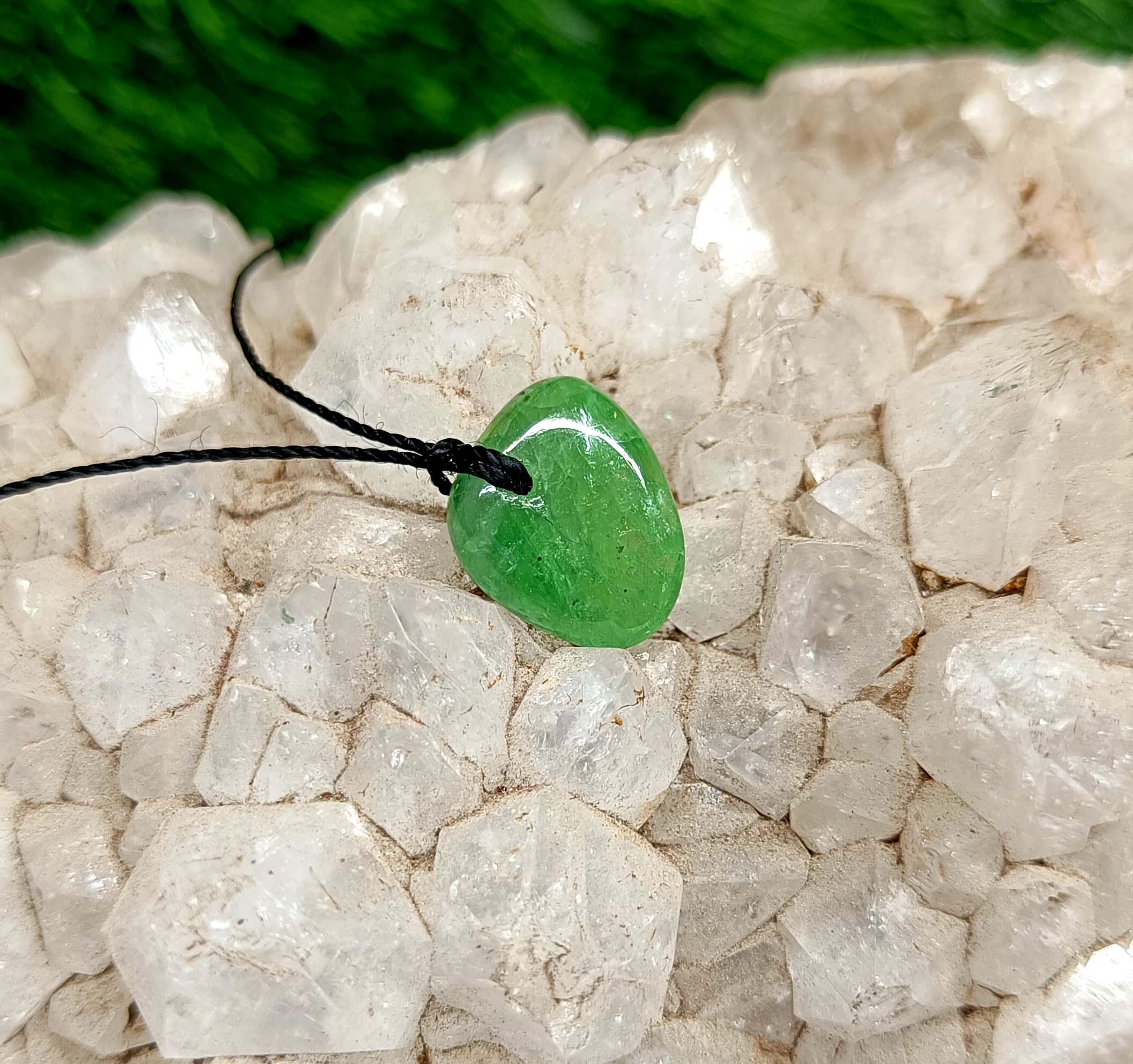 Grenat Tsavorite Naturel 6,42 Carats - Pierre Verte Certifiée GIL, Taille Coussin - Gemme En Vrac