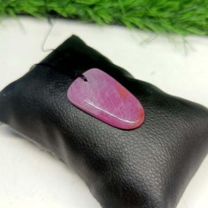 Star Ruby Pendant, Necklace: Protection Gemstone, Adjustable Length, leather necklace, protection necklace, gift for men, raw leather, gemstone necklace, crystal necklace men, taurus zodiac gift, choose crystal, ruby necklace, ruby pendant, ruby jewelry, dainty ruby, ruby carving, handmade jewelry, handcrafted necklace, fashion jewelry, anniversary gift for her, birthday gift for him her, rough necklace,