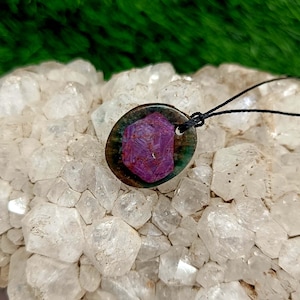 Star Ruby Pendant, Necklace: Protection Gemstone, Adjustable Length, leather necklace, protection necklace, gift for men, raw leather, gemstone necklace, crystal necklace men, taurus zodiac gift, choose crystal, ruby necklace, ruby pendant, ruby jewelry, dainty ruby, ruby carving, handmade jewelry, handcrafted necklace, fashion jewelry, anniversary gift for her, birthday gift for him her, rough necklace,