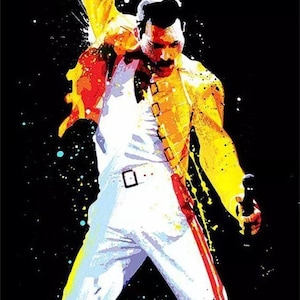 5D Diamond Painting Freddie Mercury Famous Singer 3D Cross Stitch Embroidery Mosaic Home Decoration Gift