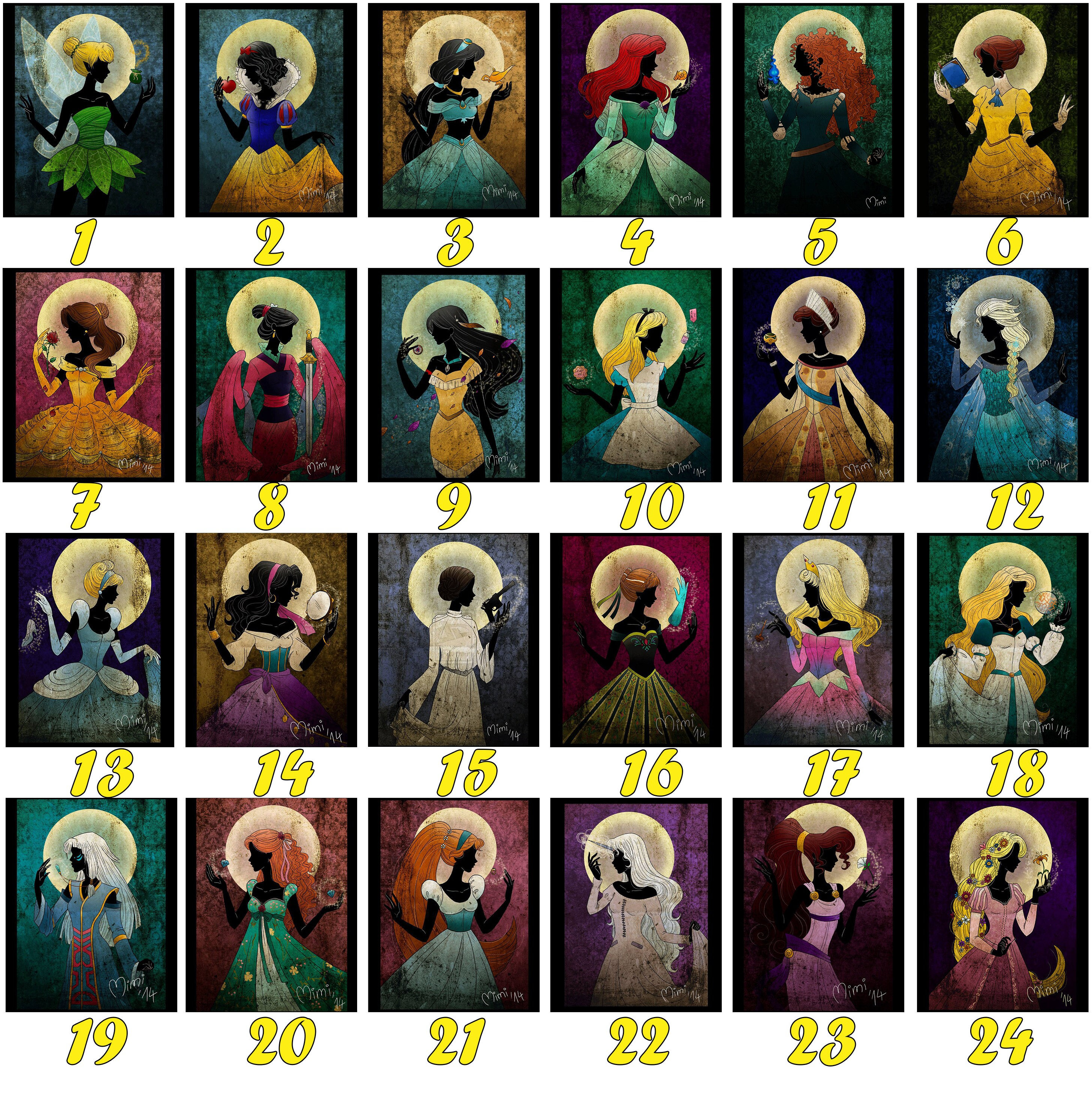 5D Diamond Painting Beauty Disney Princess Cartoon Anime 3D Cross Stitch Embroidery Mosaic Home Decoration Gift
