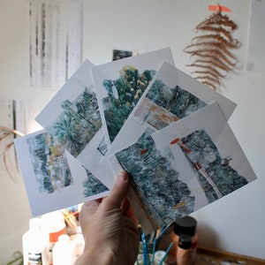 Street View postkaartjes - pakketje van 10 verschillende kaartjes