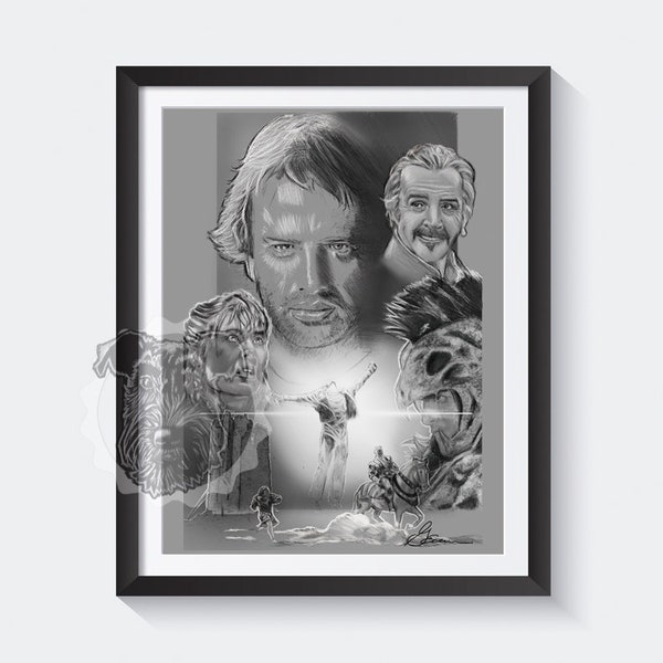 Highlander The Movie 8 x 10 Art Print