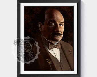 Hercule Poirot 8 x 10 Art Print