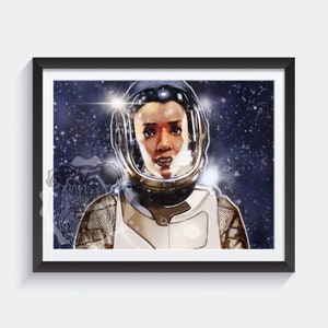 Star Trek Discovery Michael Burnham  8 x 10 Art print