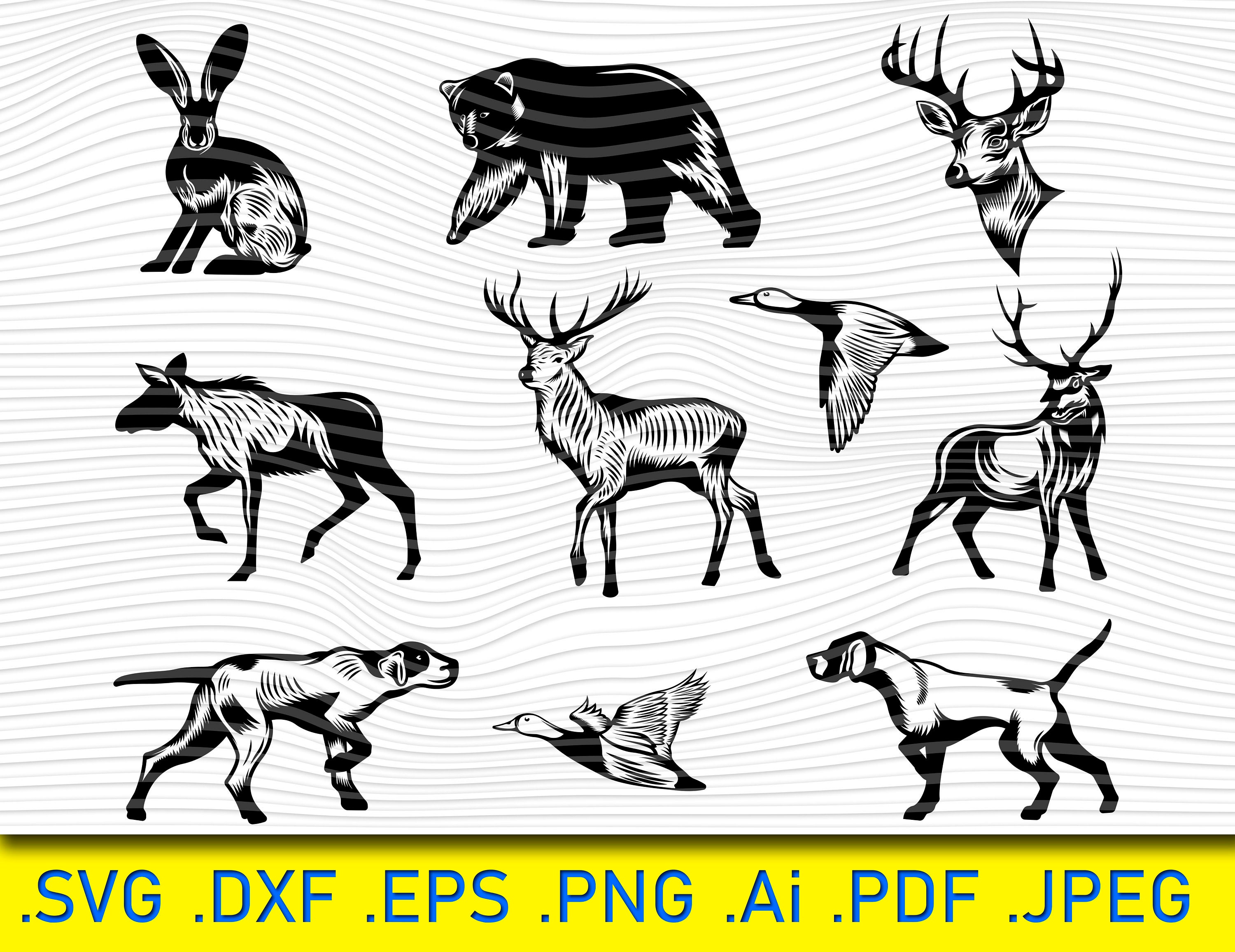 Hunting Animals Collection Hunter Svg Hunting Clipart Deer - Etsy Canada Hunting Animals Collection Hunter Svg Hunting Clipart Deer - Etsy Canada
