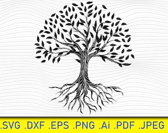 Tree of Life, Tree of Life svg, Tree, Family Tree Svg, Png, Dxf, Our Roots SVG, Family Tree Our Roots Remain As One, Home, Family svg,Cricut