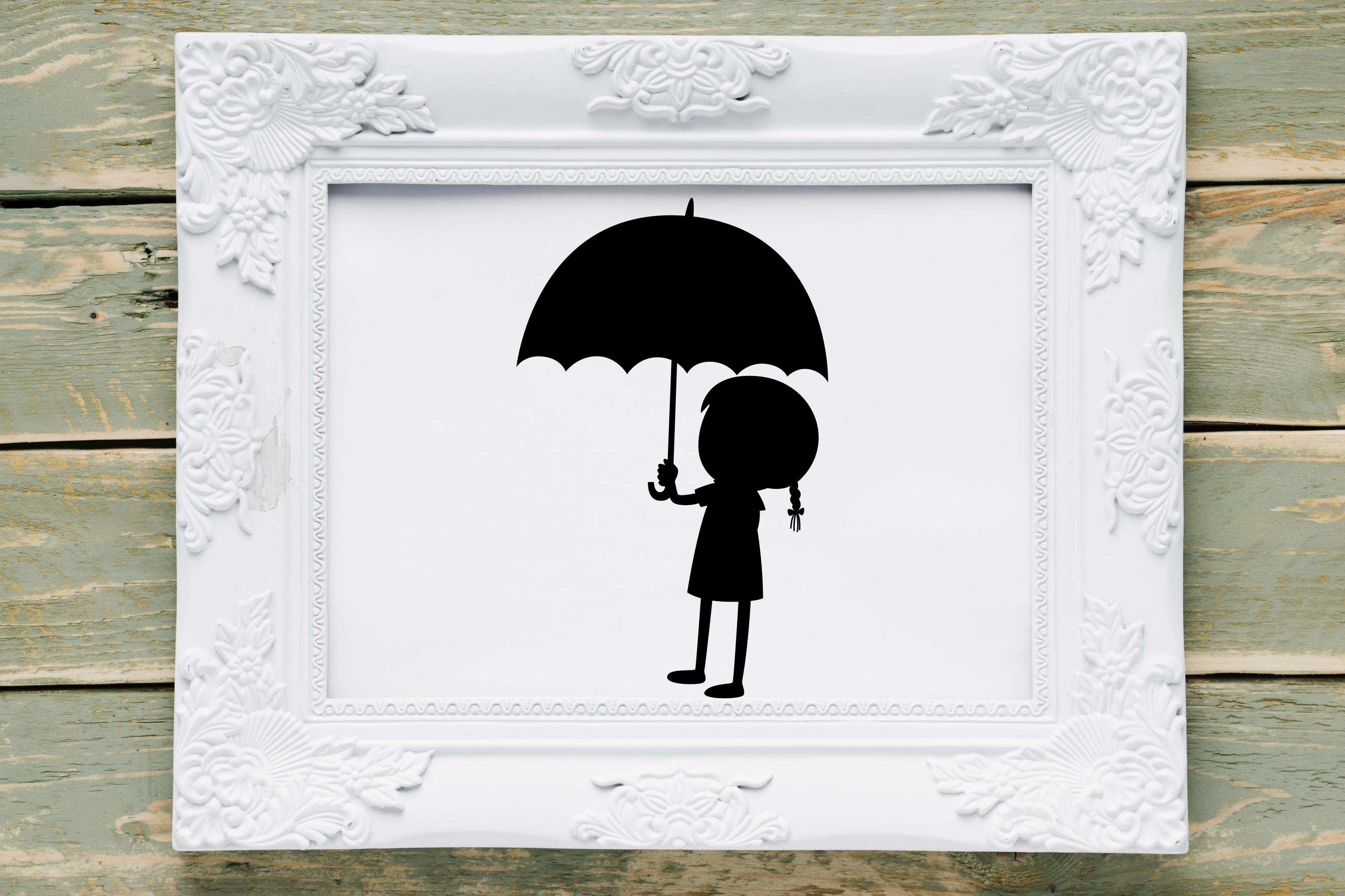 Mädchen mit Regenschirm, Mädchen mit Regenschirm, Kind mit Regenschirm SVG,  Regnerischer Tag Mädchen Schwert - Etsy Österreich, image size:3000x1999