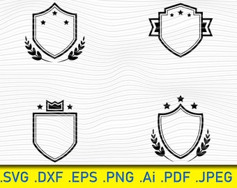 Kunglig sköld svg, sköld svg, paket, sköldklippfiler. Sköld svg-filer, taggar svg, sköldheraldiksamling clipart|Vapensköldsset