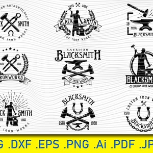 Blacksmith Svg, Blacksmith Clipart, Dxf, Anvil, PNG, Blacksmith EPS File, Blacksmith Vector, Blacksmith Cut Files, Hammer, Blacksmith tools