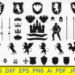 Knights template, Medieval emblems svg, Heraldry, Medieval shield, Heraldic emblems, Knight&#39;s shield, coat of arms, emblem svg, arms