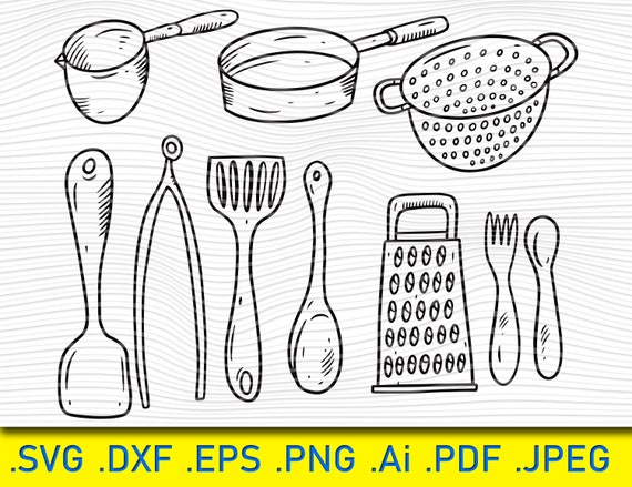 Kitchen SVG Cooking SVG Kitchen Clipart Cooking Utensils - Etsy Kitchen SVG Cooking SVG Kitchen Clipart Cooking Utensils - Etsy