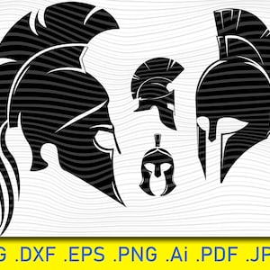 Spartan Helmet SVG, Spartan Helmet Cutting File for Cricut,Vector,Silhouette, Clipart,Vinyl cut Files, png, png,spartan cut file,gladiator