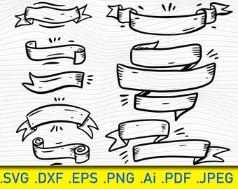 8 TITLES svg Bundle,tattoo svg,Wedding title,vintage ornament,Vector Corbels,Fancy Borders,Ornamental Ribbon,ribbon banner,text banner,label