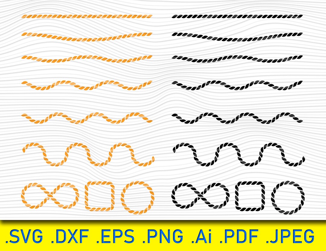 18 Nautical Ropes Svg Bundle,lasso Svg,cowboy Svg,nautical Svg,ropes ...