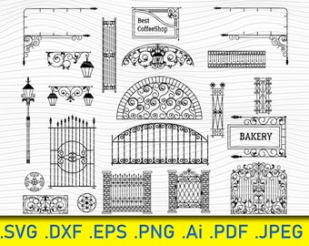 Gate Clipart Etsy Gate Clipart Etsy