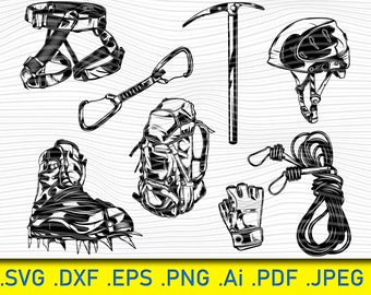 Wandelen SVG, klimmen svg, bergbeklimmer svg, berg svg, bergbeklimmen, avontuur svg, rotsklimmen svg, klimmen clipart, klimmen svg