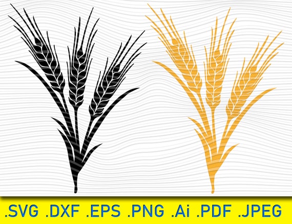 Download Wheat Wheat Harvest Svg Wheat Clipart Wheat Svg File Wheat Etsy