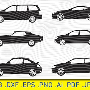 Sports Car SVG Bundle, Cars Svg file for cricut, Design Elements, Sport Car Vector image, clip art Car png, dxf, esp race car svg, Driving