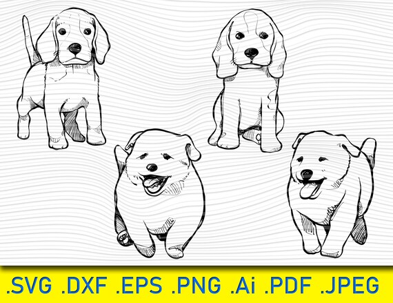 Download Dog Face Svg Dog Svg Pet Svg Puppy Svg File Vector Dog Etsy