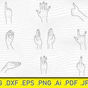 Power Fist, Hand svg clipart, Power svg, Woman, Female Fist, Punch svg, Peace sign, Elections, Silhouette. Woman Fist svg, Fingers, Cricut