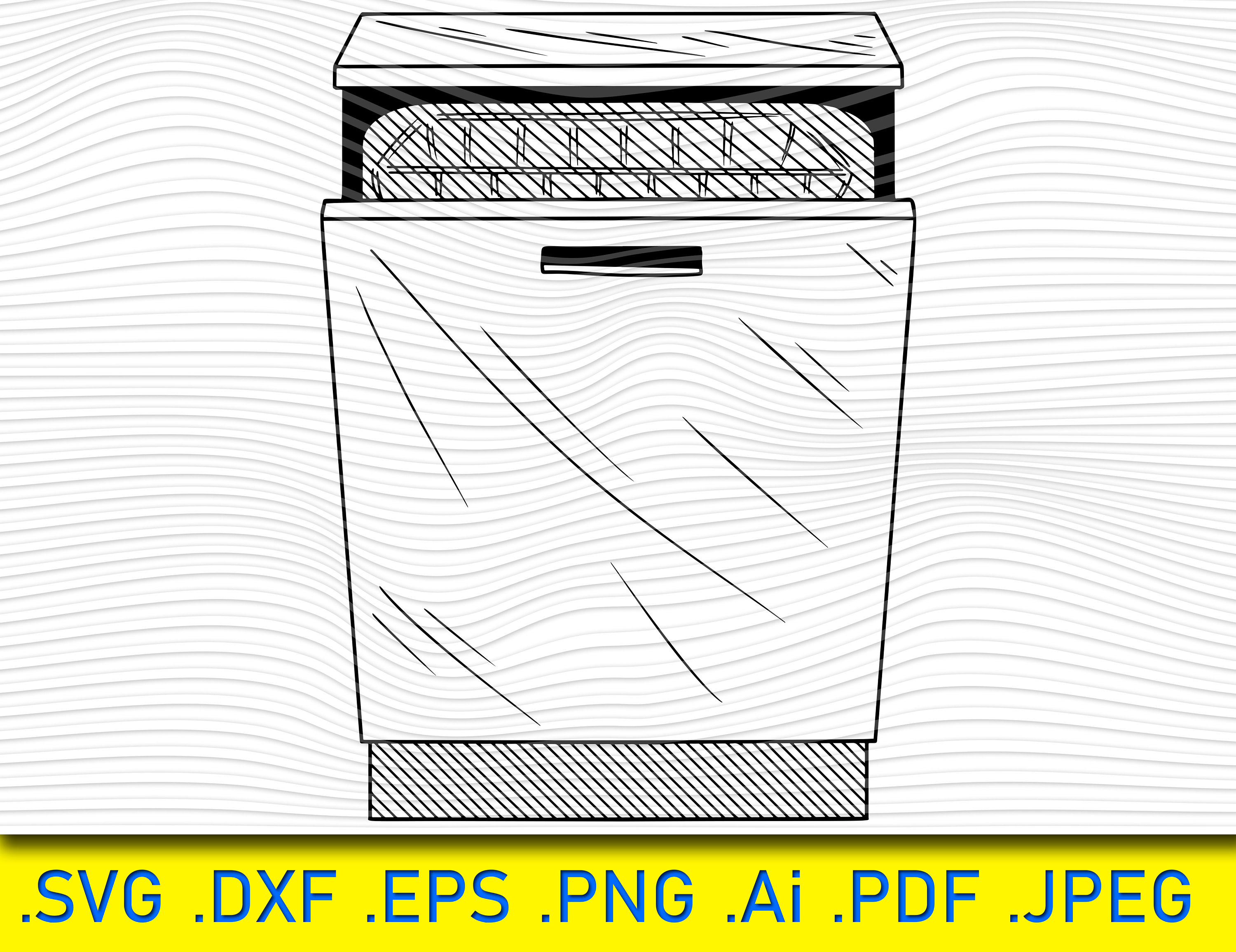 Dishwasher Svg Dishwasher Png Eps Dishwasher Files For Cricut