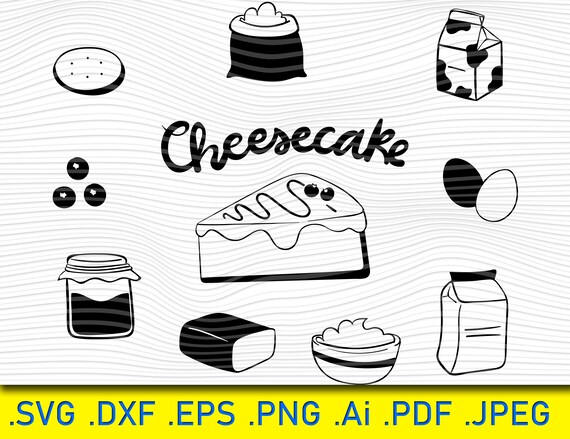 Download Cheesecake Scene From Friends Digital Svg File For Cricut Or Etsy