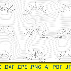 Sunburst svg sun burst svg Sunburst shapes svg Bursting rays svg rays svg Sunburst cut file sun burst cut file Sunburst cricut starburst svg