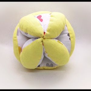 Montessori babybal, Puzzelbal, Zacht handgemaakt speelgoed, Baby puzzelbal, Peuter ontwikkelingsspeeltje, Didactisch speelgoed, Stoffen bal, Griping bal