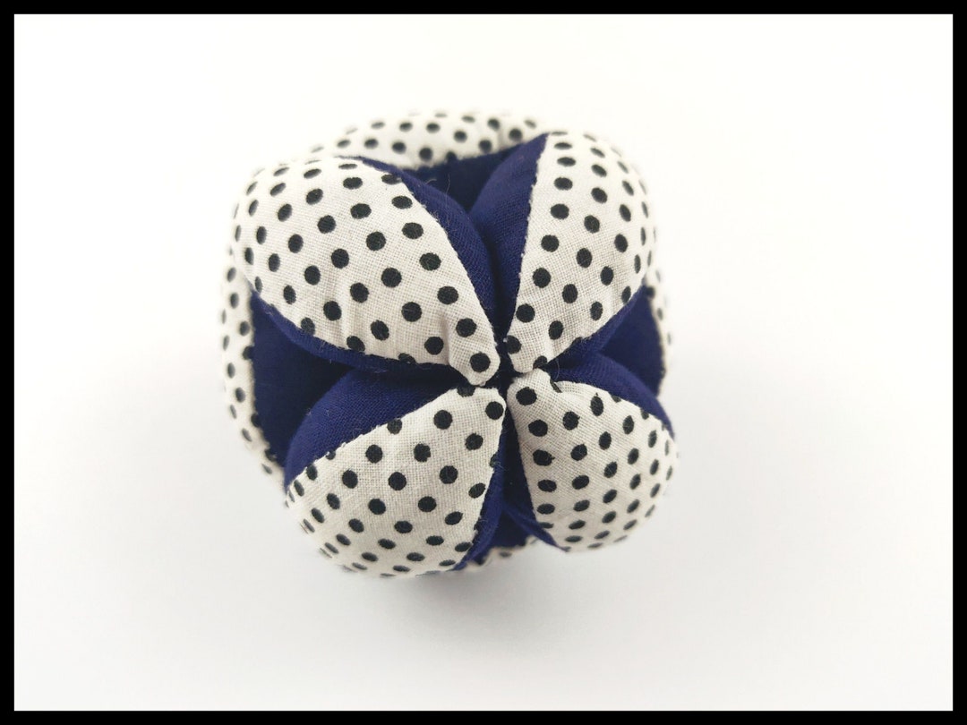 Montessori Dark Blue Ball, Baby Puzzle Ball, Learning Ball, Montessori ...