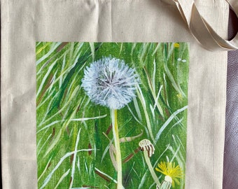Beautiful Dandelion Puff In Wind Deluxe Printing Small Purse Portable Receiving Bag Beautiful Dandelion Puff In Wind Deluxe Printing Small Purse Portable Receiving Bag