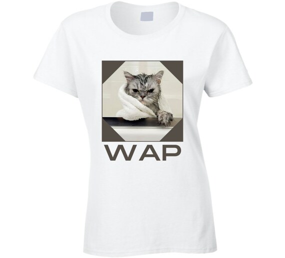 Wap Funny Cat Ladies T Shirt - Etsy New 