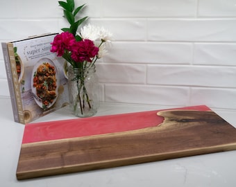 Walnut & Epoxy Charcuterie/Serving/Display Board