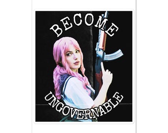 Become Ungovernable Sticker sheet