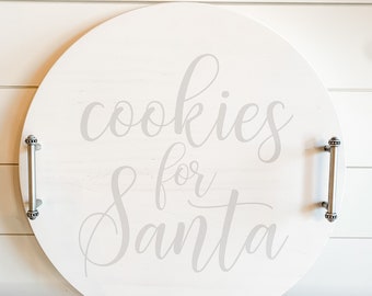 Santa Cookie Tray | 18"