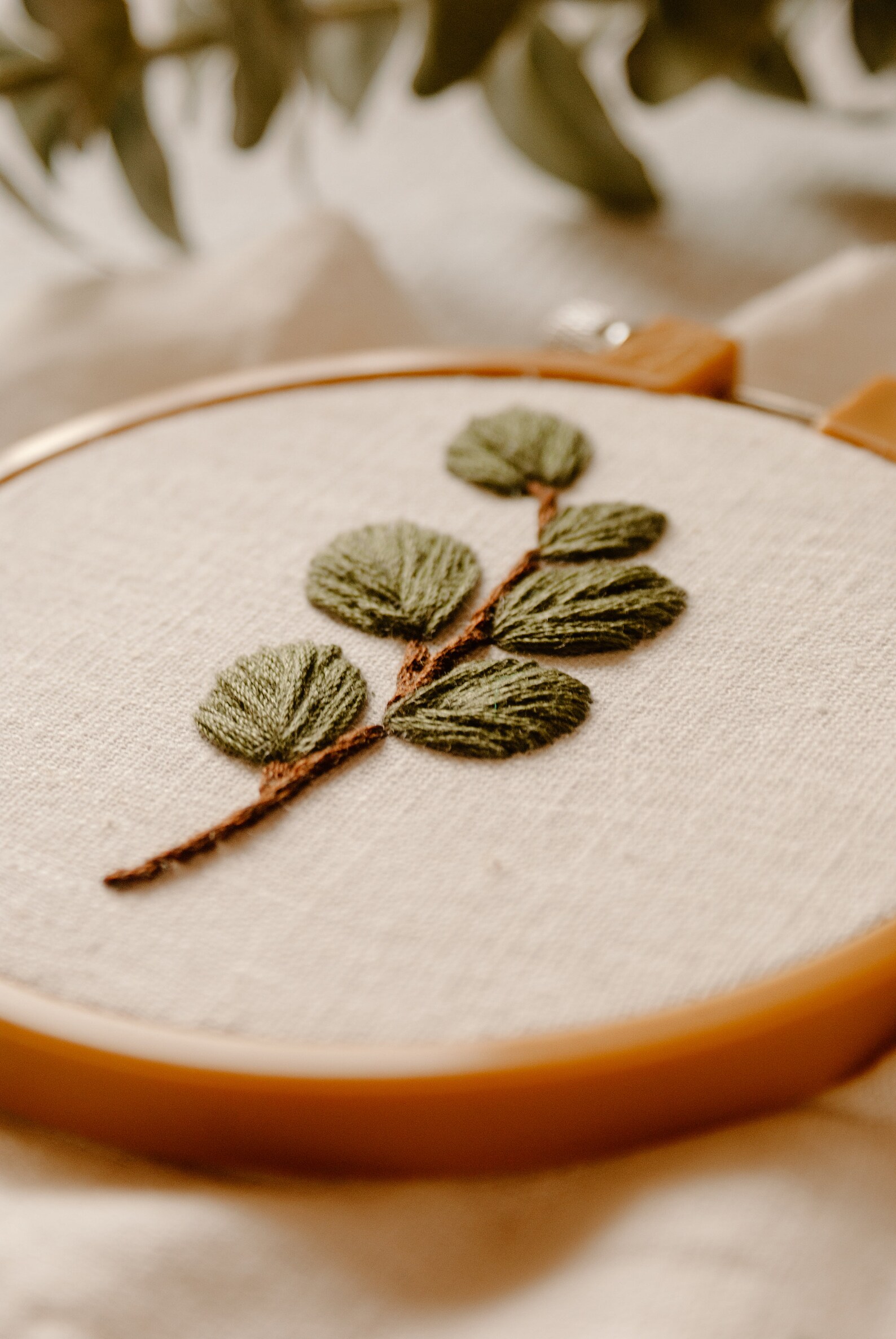 Baby Eucalyptus Embroidery Pattern Pdf Patter Embroidery Eucalyptus