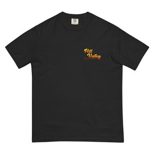Hill Valley Stamp | Ombré | Unisex garment-dyed heavyweight t-shirt