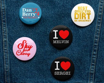 The Outsiders Inside Jokes - Set of pin buttons