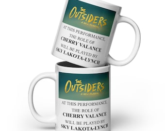 Sky for Cherry Casting Slip - White glossy mug