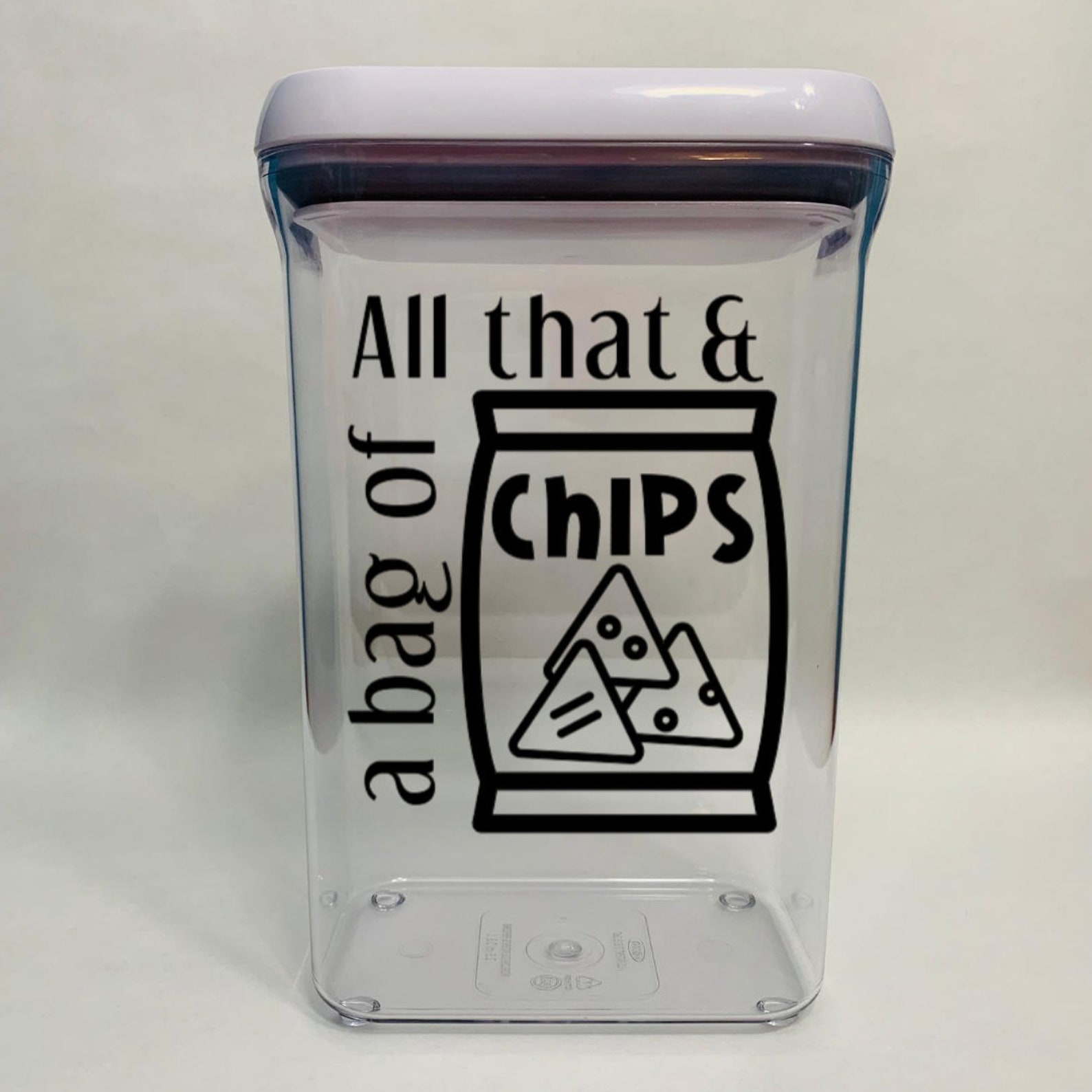 OXO Container Label Pantry Label Vinyl Decal Sticker Food Etsy