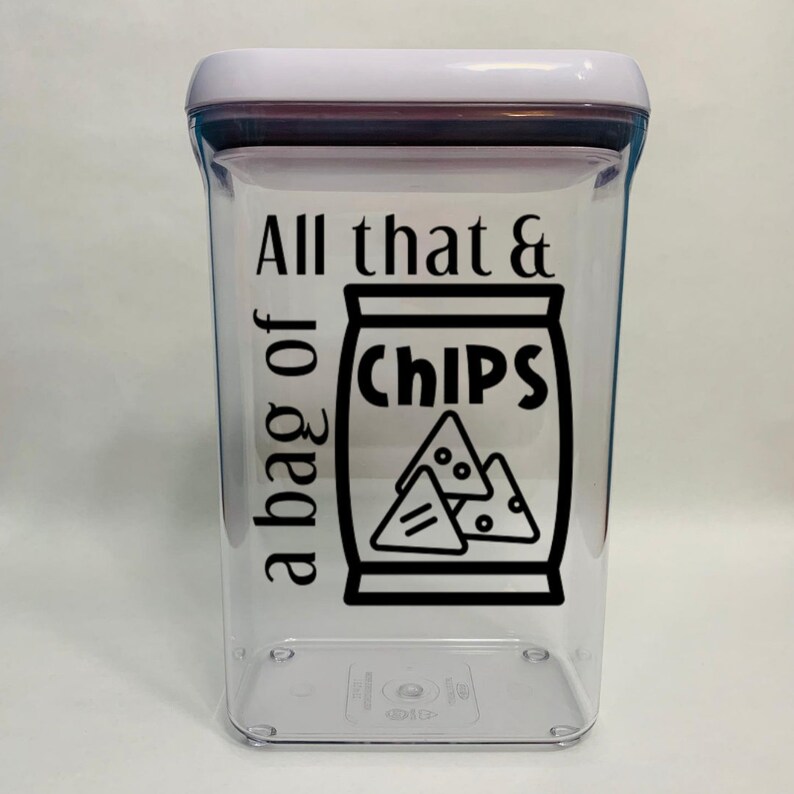 OXO Container Label Pantry Label Vinyl Decal Sticker Food Etsy