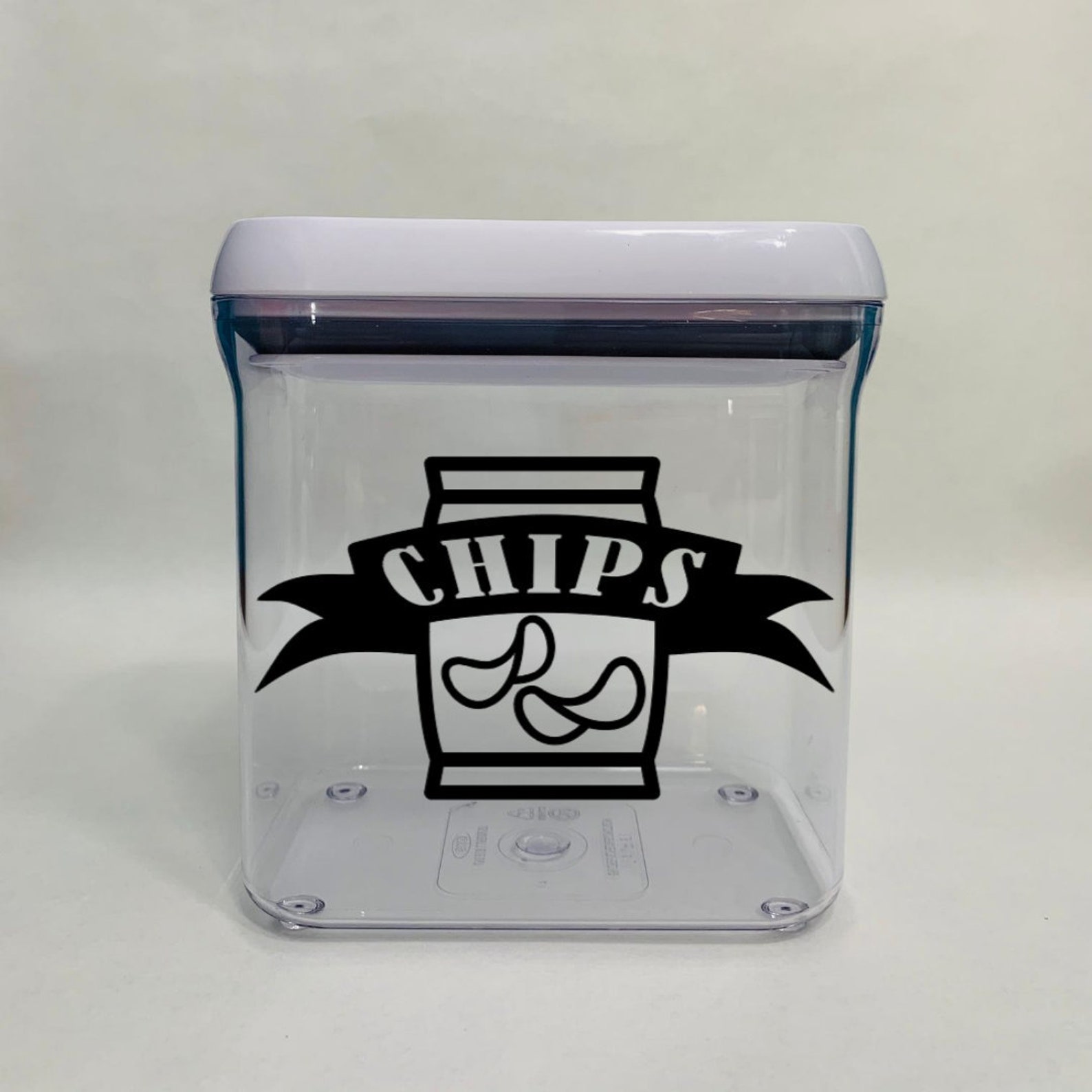 OXO Container Label Pantry Label Vinyl Decal Sticker Food Etsy